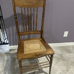 2 Vintage Wood Chairs I Used For Wedding 