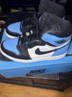 Jordan 1 unc toe size 9