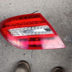 2011-2015 Mercedes C Class Tail Light Led OEM. 