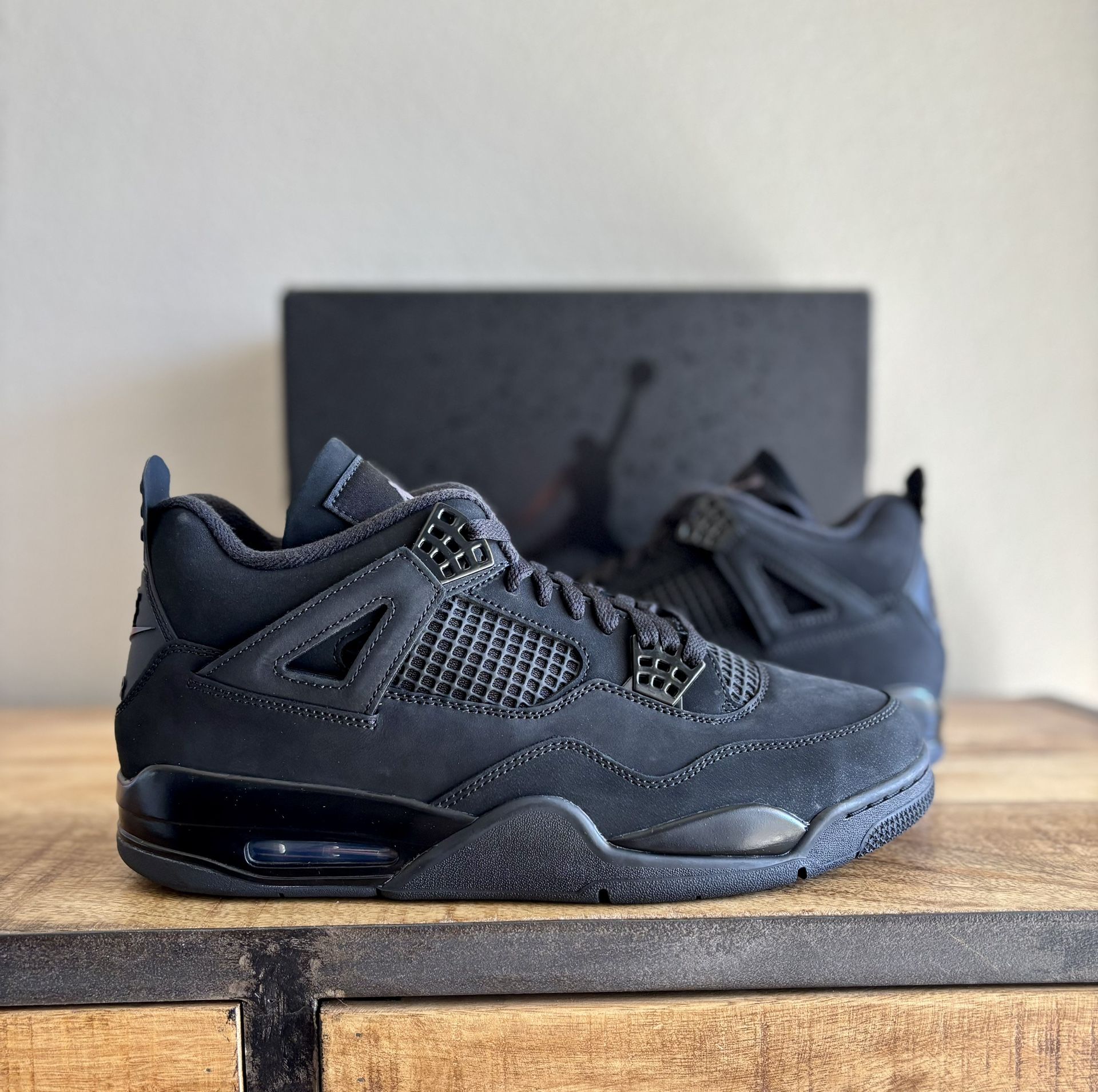 Jordan 4 Retro Black Cat|Size 12