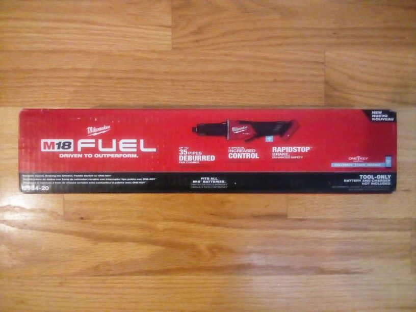 Milwaukee M18 Fuel Variable Speed Braking Die Grinder One-Key