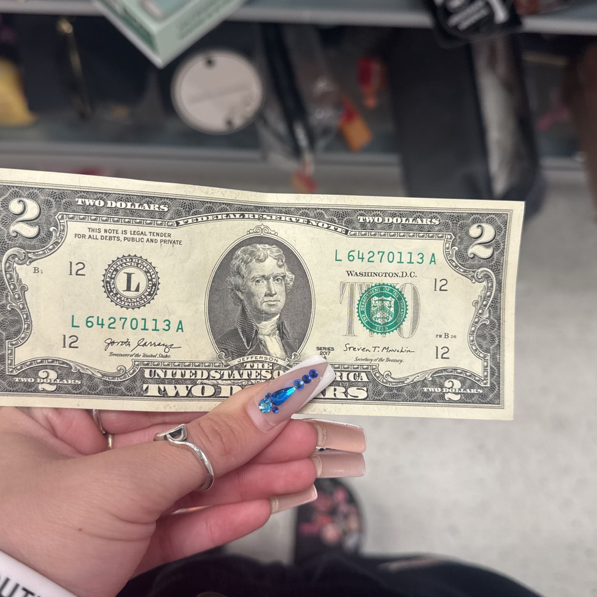 Two dollar bill