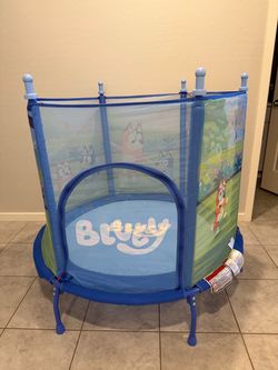Bluey trampoline