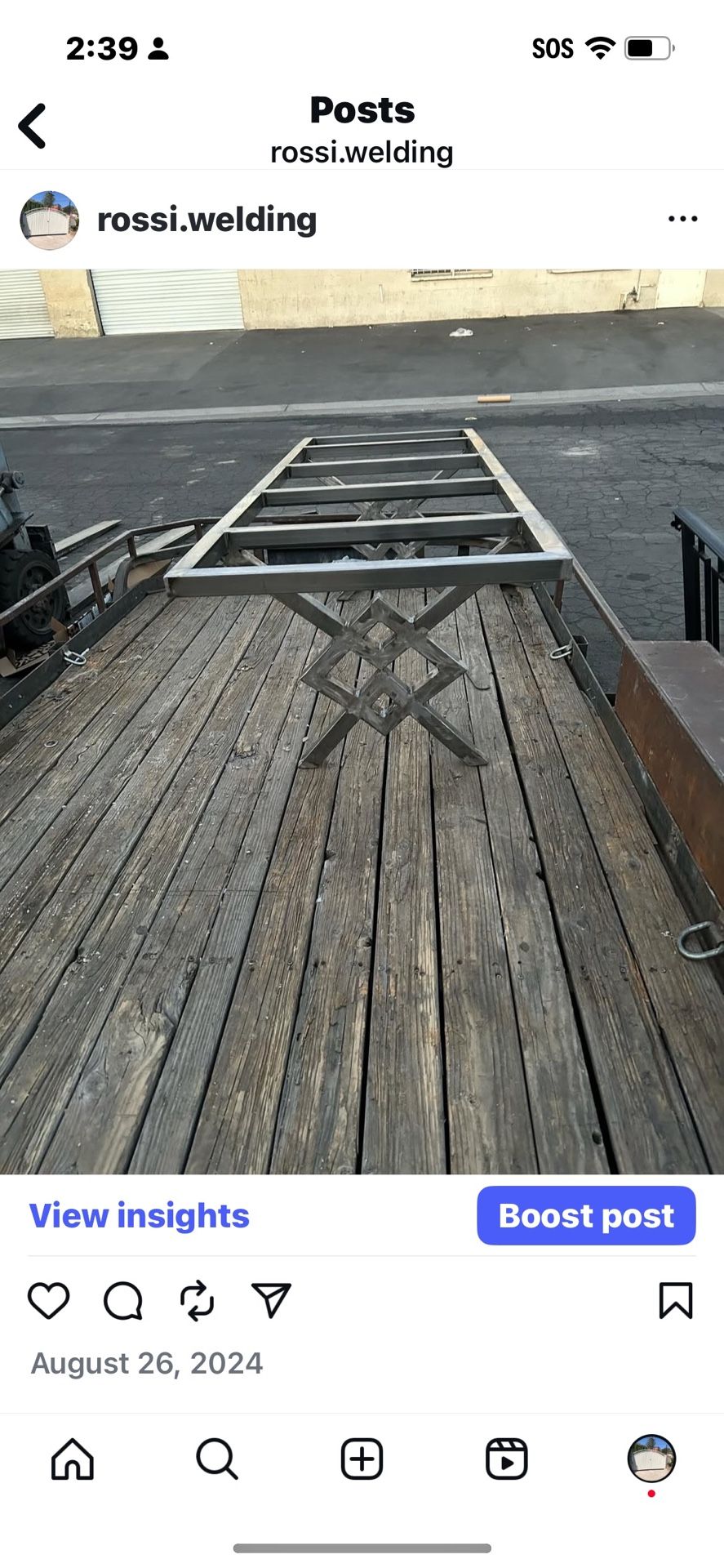 Custom Table In Iron 