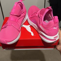 Pink Puma Shoes