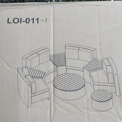Cover Seats Patio For  Rattan Sofa, Outdoor Furniture Sets,Patio Garden 