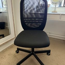 Ikea Black Office/Desk Chair