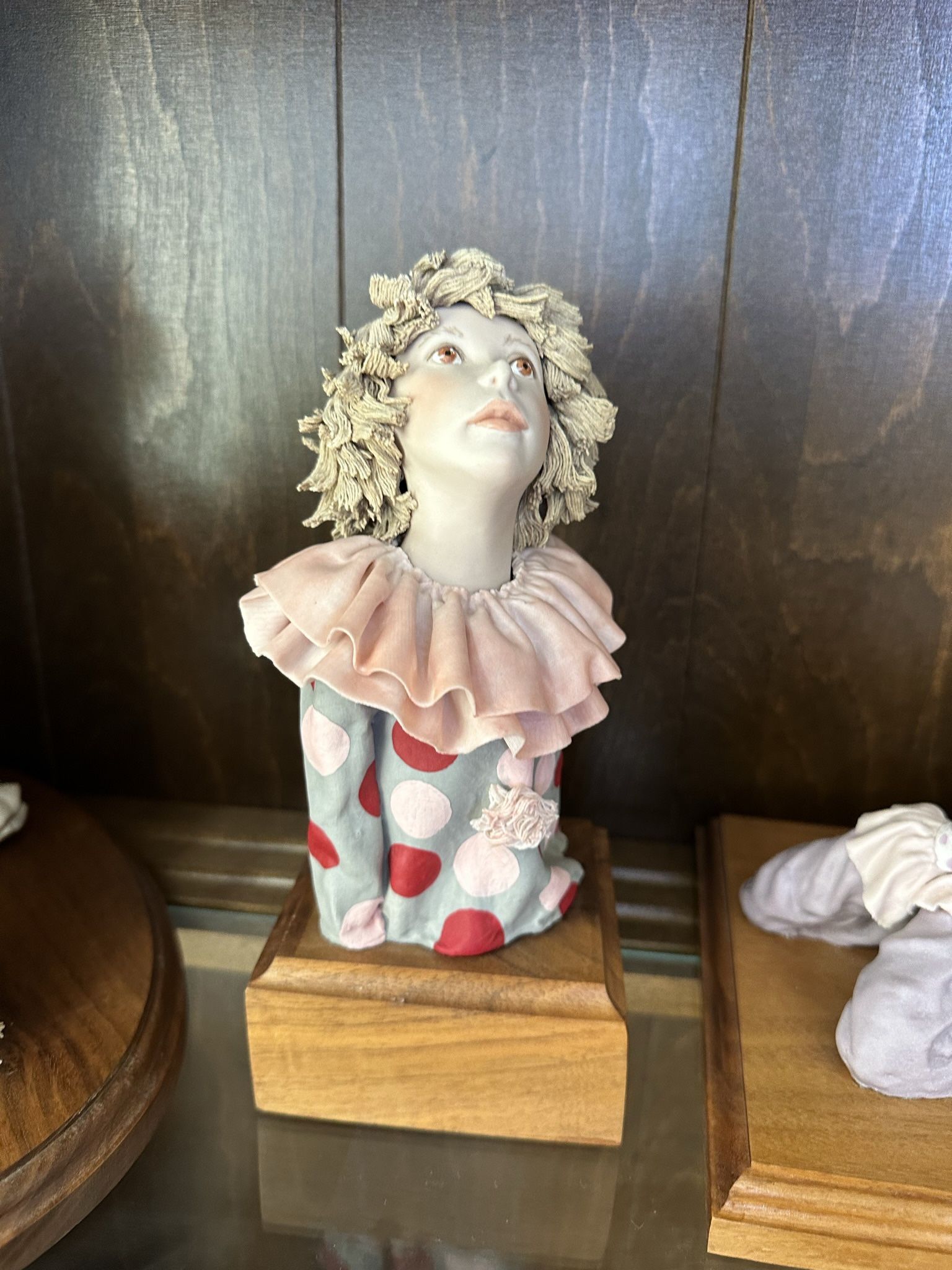 Handmade Porcelain Clown