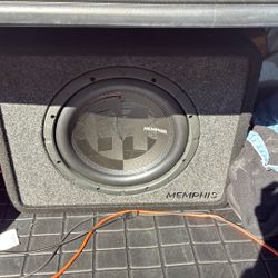 🔊 Memphis Mojo Pro Amp + Subwoofer in Memphis Box – Barely Used