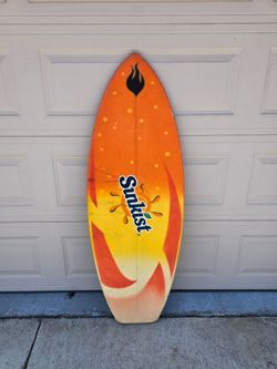 *RARE* The Walker Project Sunkist Promo 60" x 22" Wakesurf Board - READ!