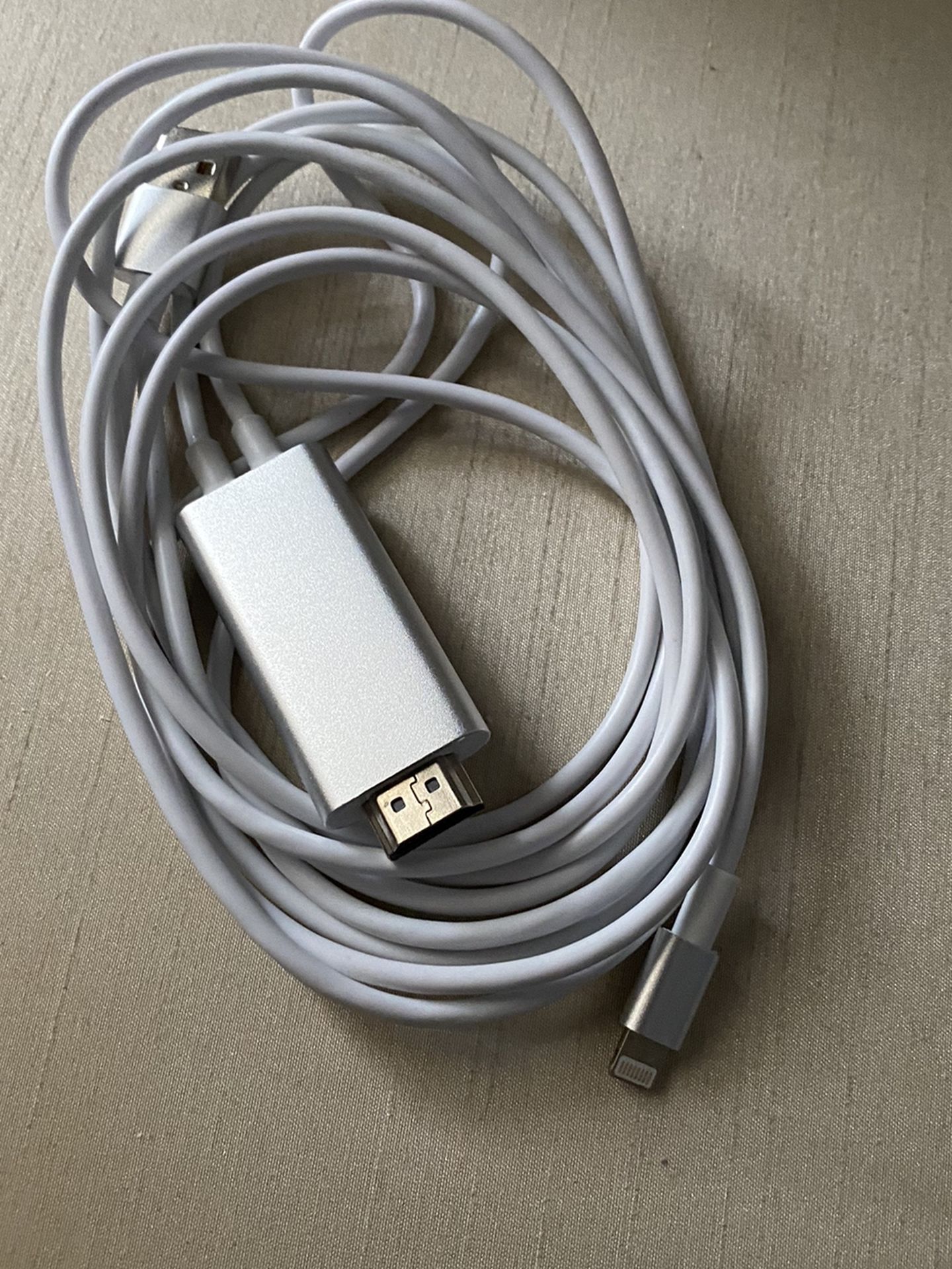 lightning digital AV cable HDTV CABLE plug and play
