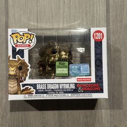 Funko Pop! Dungeons & Dragons Brass Dragon Wyrmling (2026 ECCC LE 8000) #1201