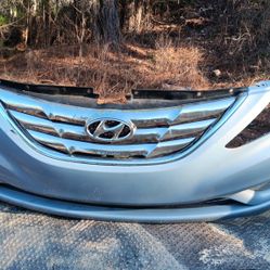 2011-2014 Hyundai Sonata Complete Front Bumper 