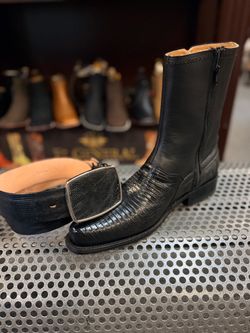 Bota con cinto original