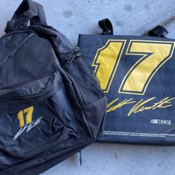 Matt Kenseth Backpack And Bleacher Seat