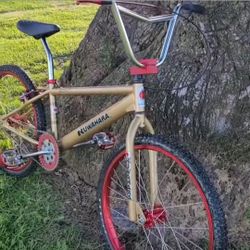 Kuwahara bmx cruiser frame with Eastern forks 24