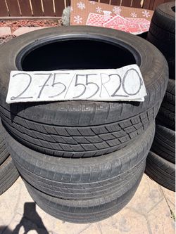 275. 55 R 20. 3 tires