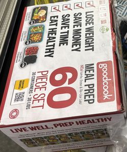 Meal prep Set 60 Piece