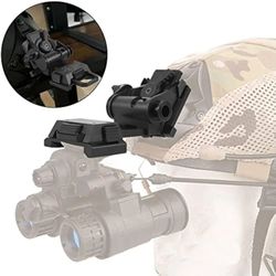 NVG Mount for PVS14/15/18 G24, sionyx aurora pro or opsin Night Vision Goggles Adjustable L4 G24 Metal NVG Helmet Mount PVS 31 CNC Dovetail NVG Mount