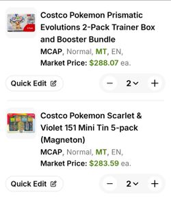 Sealed Pokemon for Trade