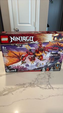 Brand new in box Lego ninjago fire dragon attack