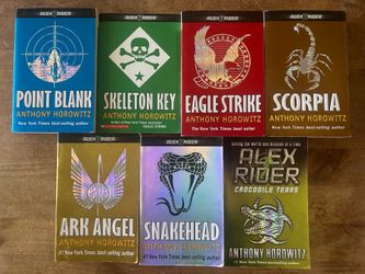Alex Rider (partial) Series by Anthony Horowitz Lot of 7