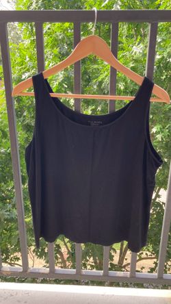 $15 Talbots women's black petites tank