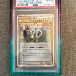 Professor Elm Battle Award PSA 10 