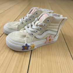Toddler Vans Yellow Flower Size 5cc
