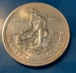 1982 prospector silver round