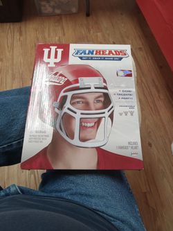 Indiana Football Helmet Local Pickup Only 