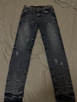 Purple jeans