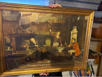 Framed ‘Sleight of Hand’ by William V. Birney