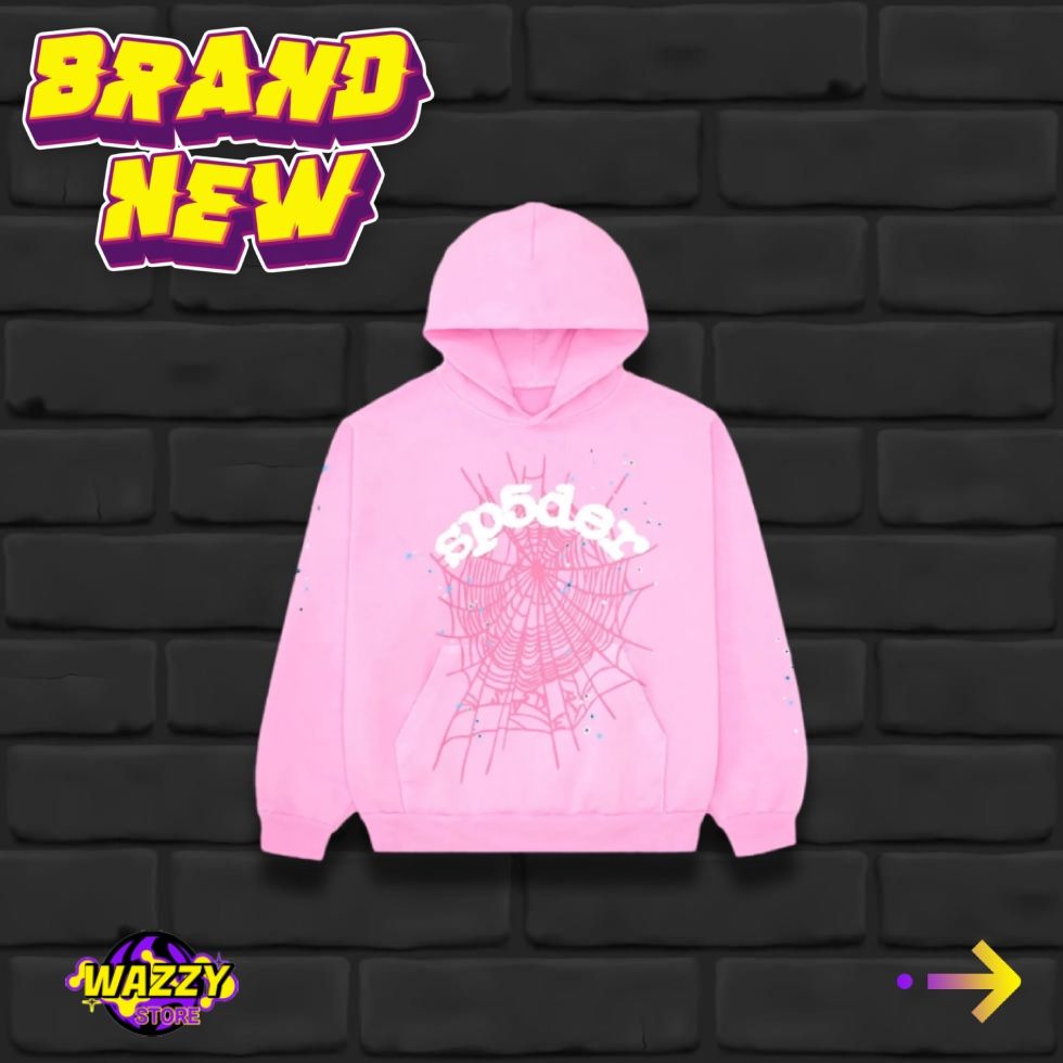 Brand New Sp5der OG Web Hoodie Size Large