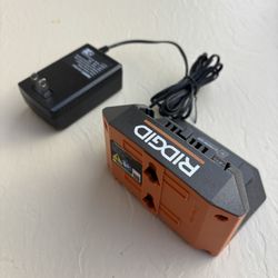18” Volt Ridgid Charger Almost New