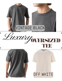 WHOLESALE Oversized Garment Dyed T-Shirt