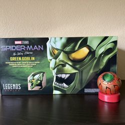 Marvel Legends Green Goblin Mask (Box Included) + Pumpkin Bomb – Brand New