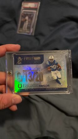 Jonathan Taylor Topps First Class Rookie Debut Card