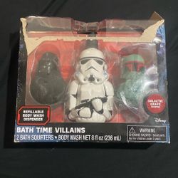 Star Wars Villains Bath Collection