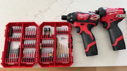 Milwaukee tools with bits new