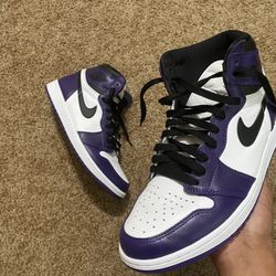 Jordan 1 High Court Purple