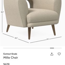 West Elm sofa chair