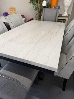 Solid Marble Dining Sets @ FURNITURE LOVE ❤️ Same Day Delivery 🚚