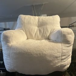 White Single Couch 