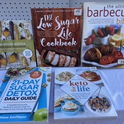 Healthy living cook books