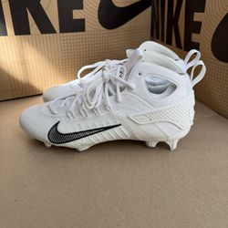 Nike Huarache 9 Elite Mid LAX Lacrosse Cleats FD0088-101 Men's Size 10.5