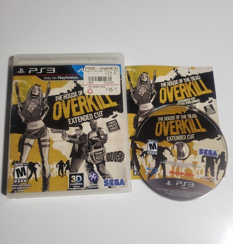 House of the Dead: Overkill - Extended Cut PS3