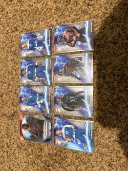 Lot 2 8 Topps Chrome 2025 Marvel collectible cards Captain America, Star Lord, Antman, The Thing, etc