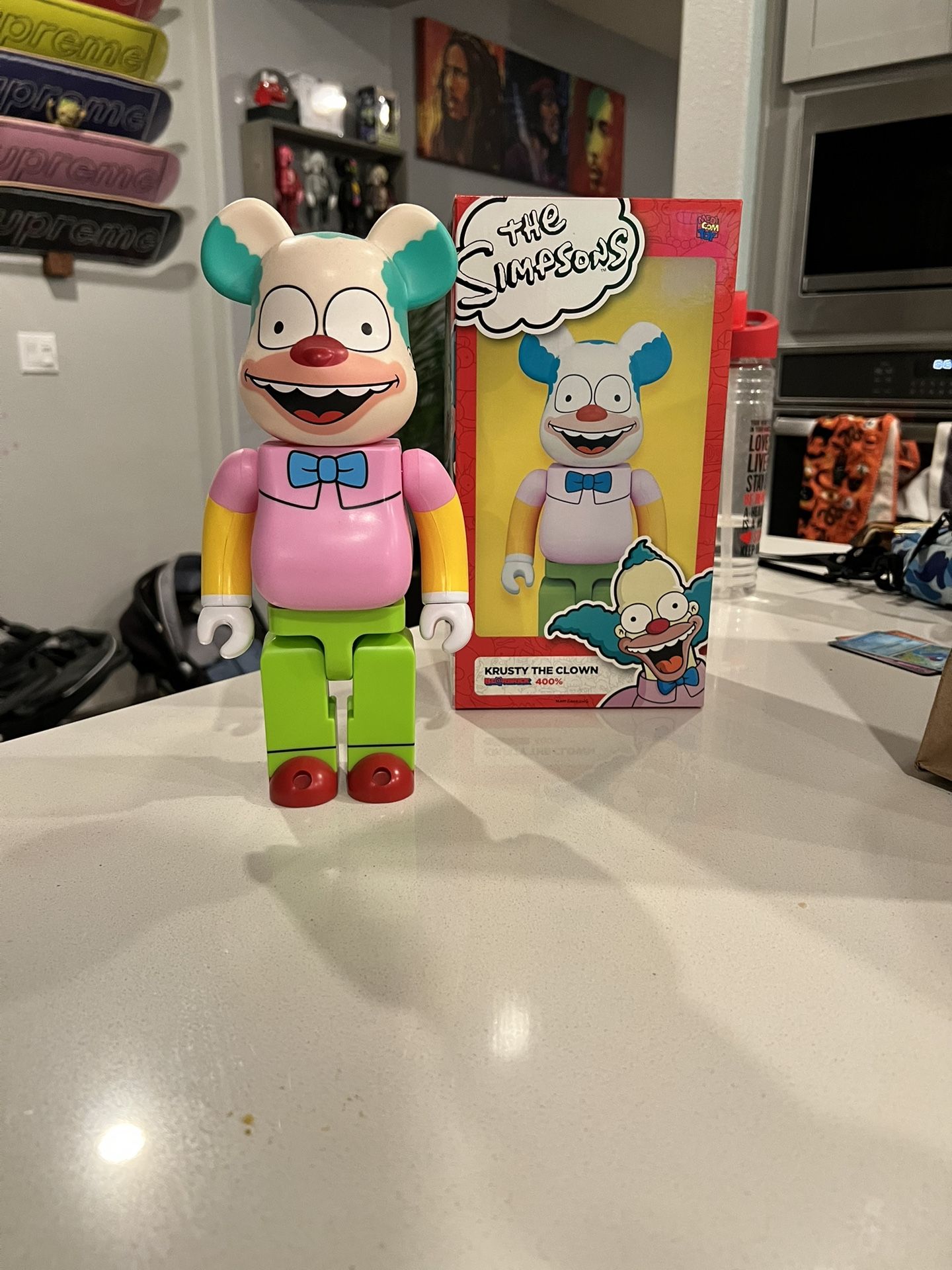 The Simpsons Krusty The Clown Bearbrick 400%