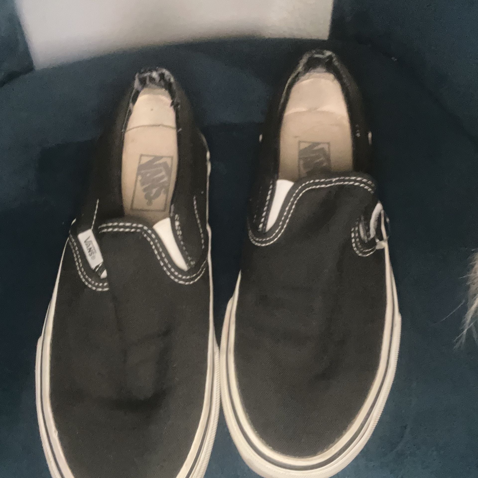Vans Slip On Kids Size 7 (10-12year Old)